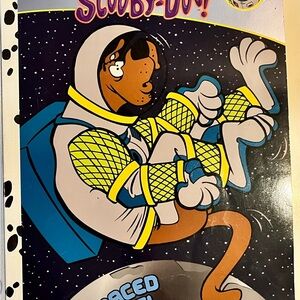 2002 Vintage Scooby-Doo 'Spaced Out!' Colouring Book for Kids